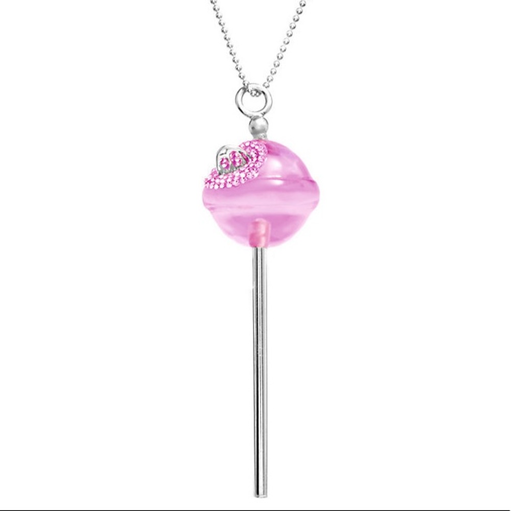 NWOT AMORE by Simone I. Smith a sweet touch of hope lollipop crystal pendant